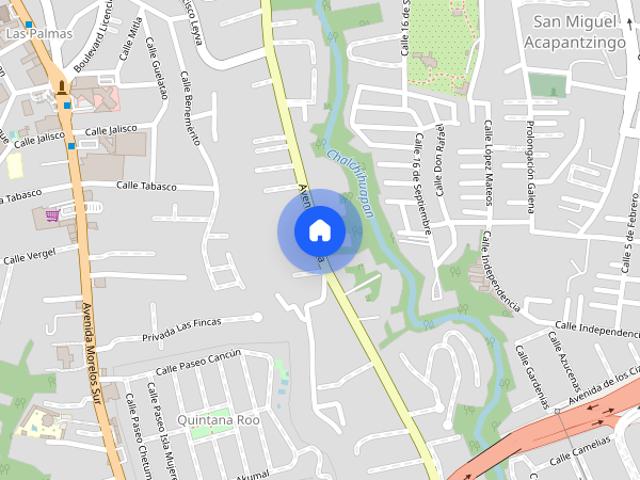 Renta de departamento en Av. Palmira al. #. Colonia Palmira Tinguindin, C.P. 62490