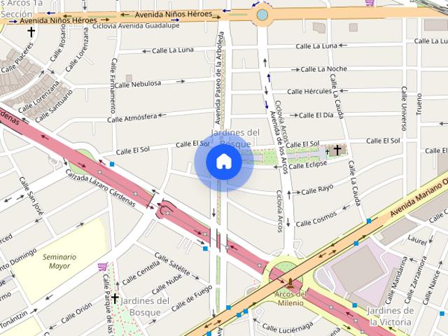 Renta de departamento en Av. Paseo de la Arboleda, Colonia Jardines del Bosque Norte, C.P. 44520