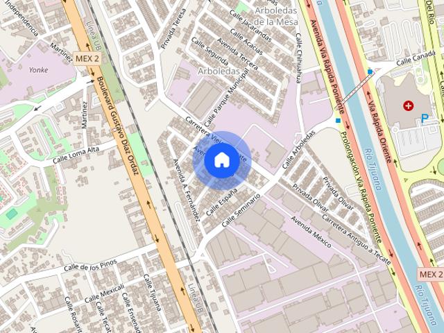 Renta de departamento en Av Revolución, Zona Centro, Colonia Zona Este, C.P. 22000