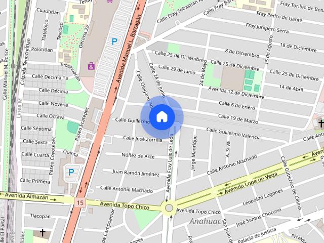 Renta de departamento en Guillermo Valencia #633, Colonia Anáhuac, C.P. 66450