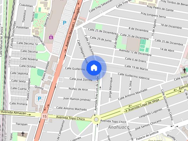Renta de departamento en Guillermo Valencia #634, Colonia Anáhuac, C.P. 66450