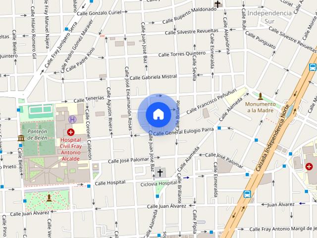 Renta de departamento en Herrera y Cairo 12, Torre Parque Morelos Primer Cuadro Depto. 915, Zona Centro, Guadalajara, Jalisco #12, Colonia El Retiro, C.P. 44280