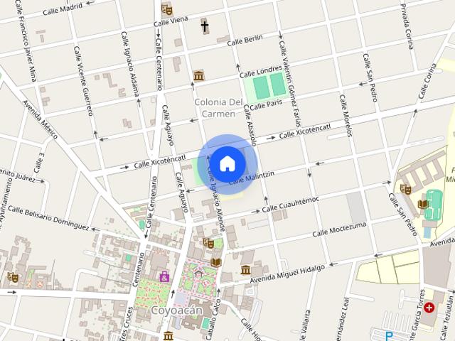 Renta de departamento en Ignacio Allende s/n, Del Carmen, Coyoacán, 04100 Ciudad de México, CDMX #s/n, Colonia Del Carmen, C.P. 04100