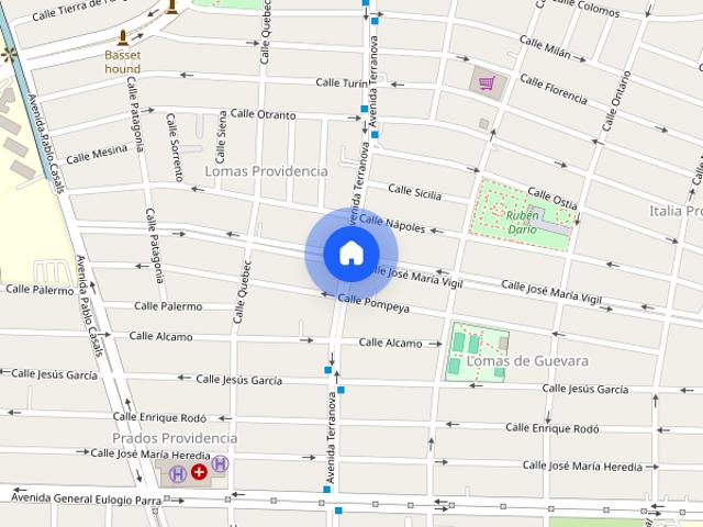 Renta de departamento en Jose Maria Vigil, Colonia Lomas de Providencia, C.P. 44646