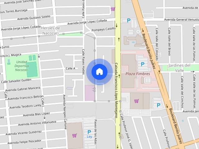 Renta de departamento en Miguel Santa Cruz al 2000, Colonia FOVISSSTE, C.P. 21038