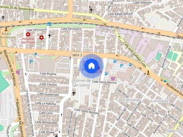 Renta de departamento en San Bernardino, Colonia Las Palmas, C.P. 22106