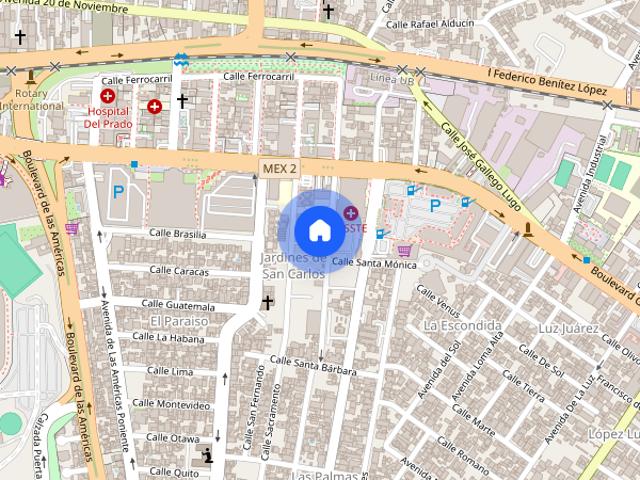 Renta de departamento en San Bernardino, Colonia Las Palmas, C.P. 22106