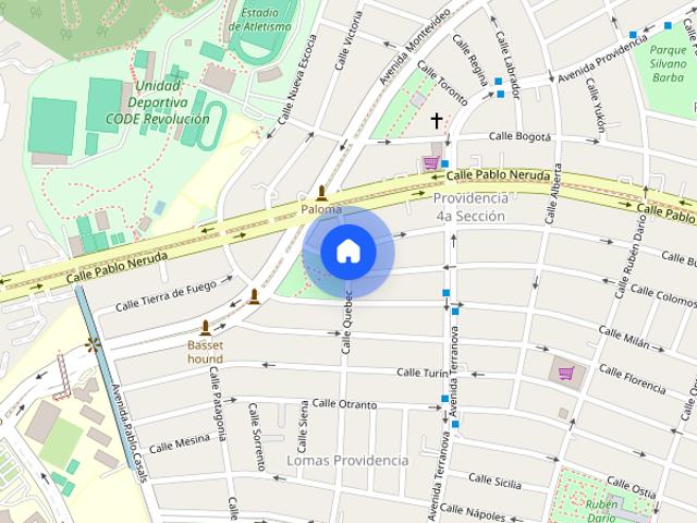 Renta de departamento en Pablo Neruda, Colonia Providencia 1a Secc, C.P. 44630