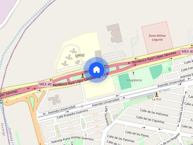 Renta de departamento en Periférico Raúl López Sánchez 5000, Residencial el Fresno, 27018 Torreón, Coah. #5000, Colonia Ejido Ana, C.P. 27018