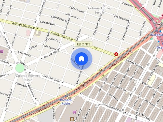 RENTA DE DEPARTAMENTO EN ROMERO RUBIO