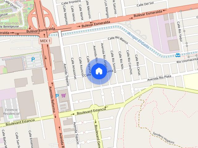 Renta de departamento en Rio Atoyac, Colonia Valle Dorado, C.P. 22890