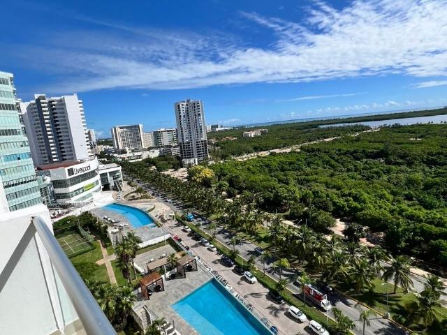 RENTA DE DEPARTAMENTO EN TORRE MONTEVIDEO MALECÓN LAS AMERICAS $37,000 AMUEBLADO