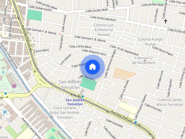 Renta de departamento estrella #s/n, Colonia San Andrés Tomatlán, C.P. 09870
