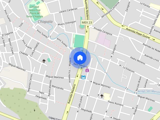 Renta de departamento FCO MADERO 262, Colonia Chapala Centro, C.P. 45900