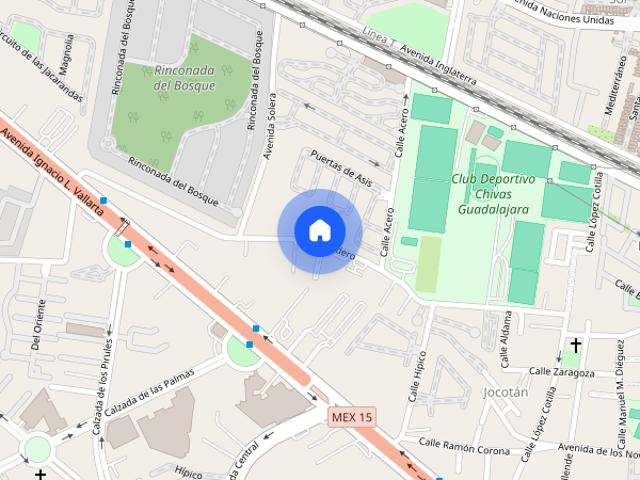 Renta de departamento Francisco I. Madero, Colonia Jocotan, C.P. 45017