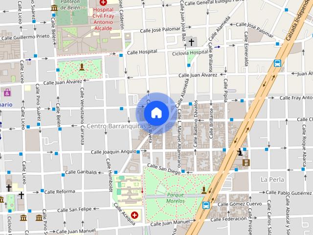 Renta de departamento Herrera y Cairo 12, El Retiro, 44280 #12, Colonia El Retiro, C.P. 44280