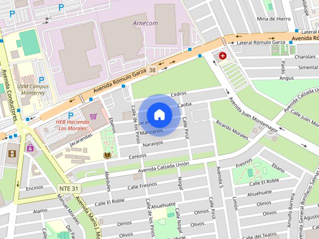 Renta de departamento Jacarandas #S/N, Colonia Hacienda los Morales, C.P. 66495