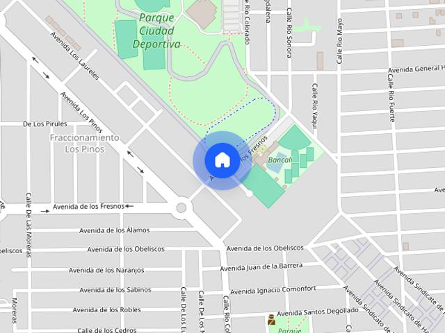Renta de departamento Laureles, Colonia Los Pinos, C.P. 21230