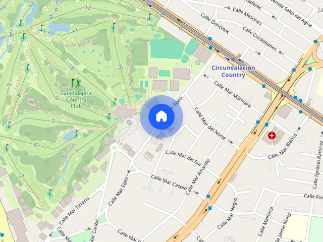 Renta de departamento Mar Egeo 1452, Country Club, 44610 Guadalajara, Jal. #1452, Colonia Lomas Del Country, C.P. 44610
