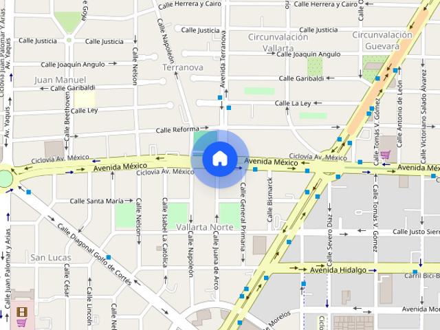 Renta de departamento mar egeo, Colonia Country Club, C.P. 44610