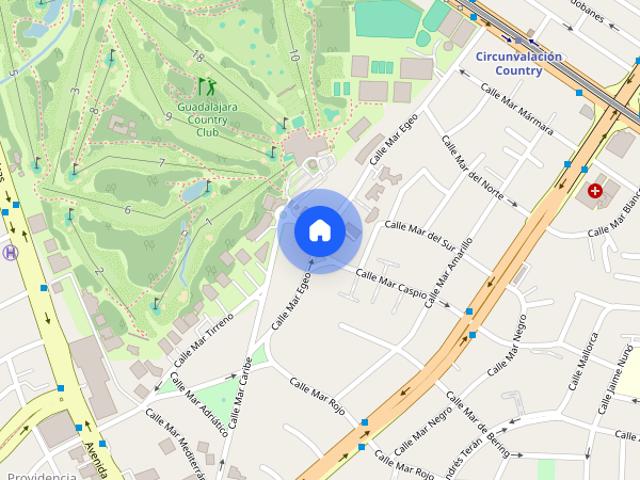 Renta de departamento MAR EGEO, Colonia Country Club, C.P. 44610