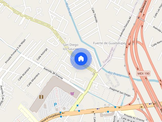 Renta de departamento San Diego, Colonia San Diego, C.P. 72755