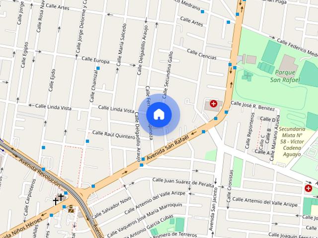 Renta de departamento Secundina Gallo No. 707 314b #707, Colonia Hormiguero, C.P. 44810