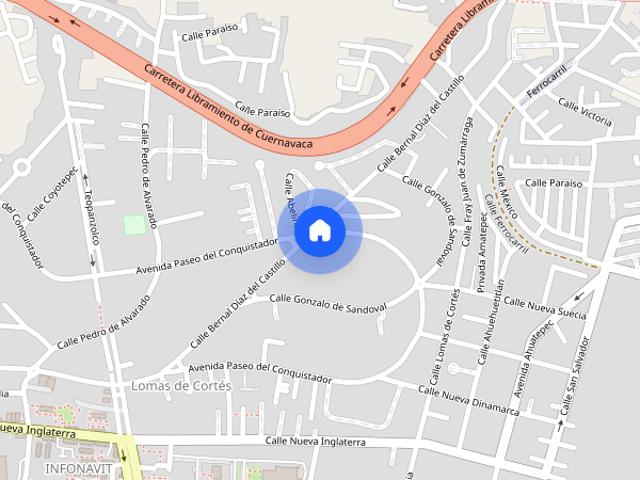 Renta de departamento Paseo del Conquistador al 1000, Colonia Lomas de Cortes, C.P. 62240
