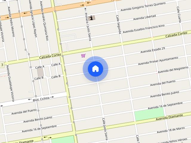 Renta de departamento Primer Ayuntamiento, Colonia Hidalgo, C.P. 22880