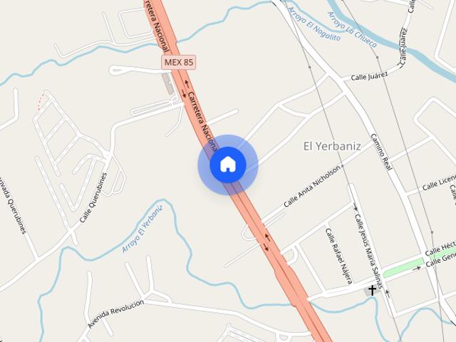 Renta de departamento Yerbaniz, Colonia Yerbaniz, C.P. 67302