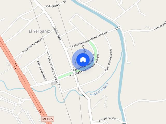 Renta de departamento Yerbaniz, Colonia Yerbaniz, C.P. 67302