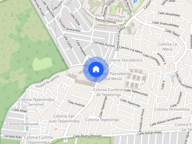RENTA DE HABITACIONES EN FUENTES BROTANTES TLALPAN