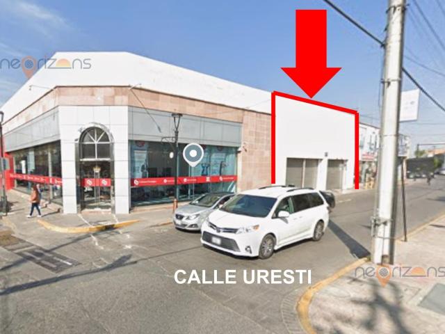 RENTA de Local con DOBLE ACCESO sobre avenidas Comerciales Zona Centro