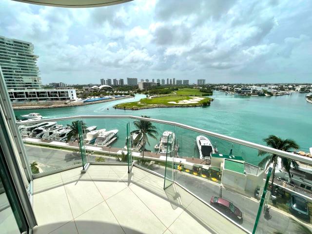 RENTA DE LUJO EN SLS PUERTO CANCÚN | MARINA BEACH DEPARTAMENTO AMUEBLADO DE 3 RECÁMARAS | 190 m² | 2,045 ft² APROX. | 5.º NIVEL…