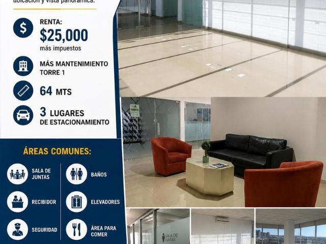 Renta de Oficina Torre 1 Q7001