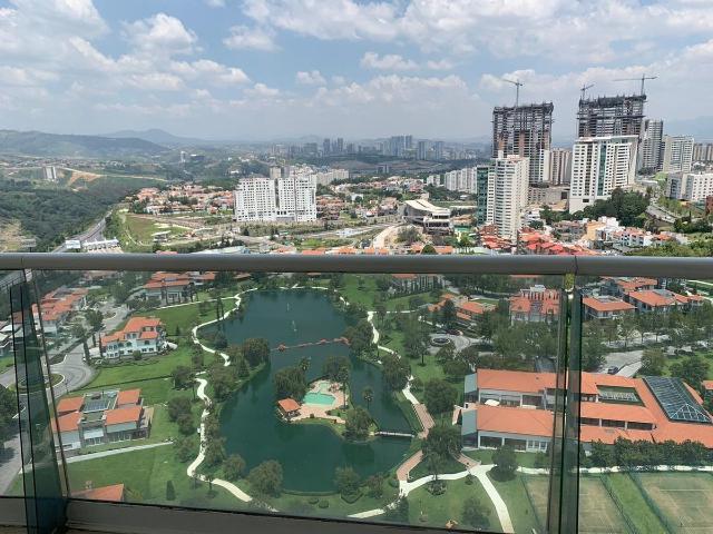 Renta depto. Fuentes de las lomas Interlomas vista al jardin