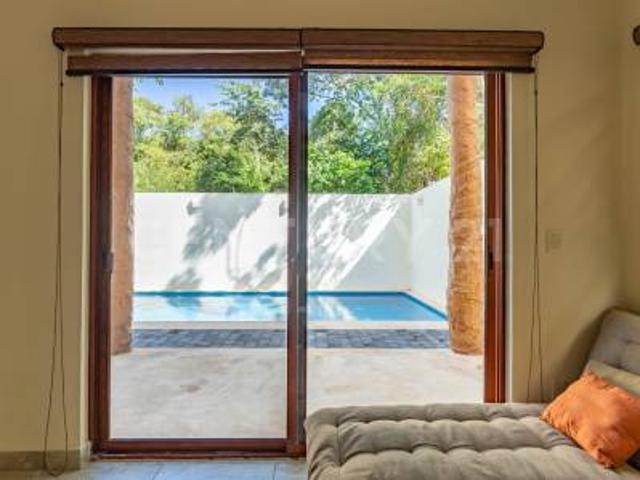 Renta Departamento 2 rec amueblado en el Cielo Playa Del Carmen P4421