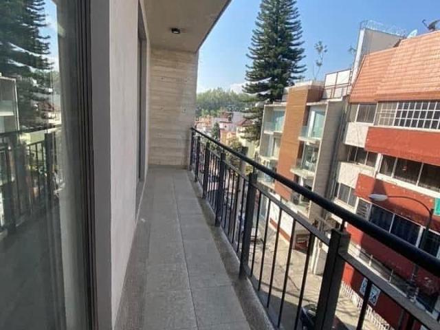 RENTA Departamento con Balcón Semi Amueblado Piedad Narvarte