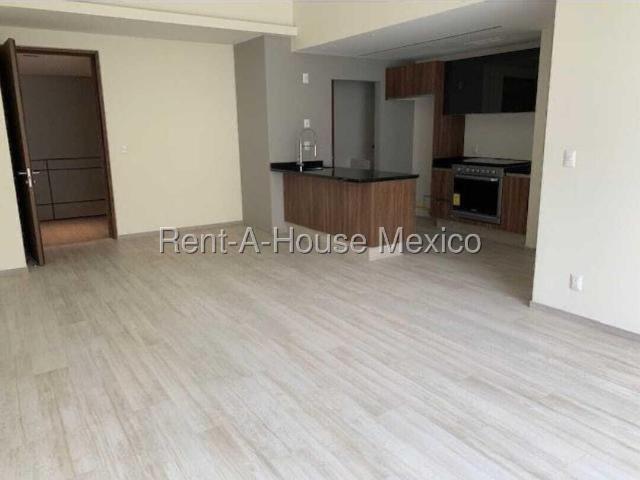 Renta departamento con Jardín en Cosmocrat Interlomas