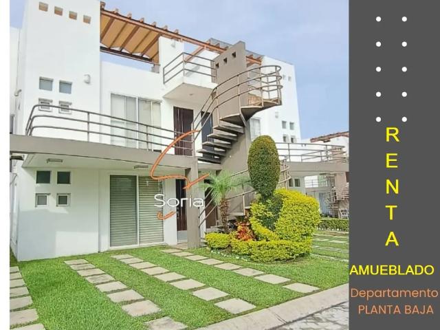 RENTA DEPARTAMENTO AMUEBLADO CUAUTLA MORELOS