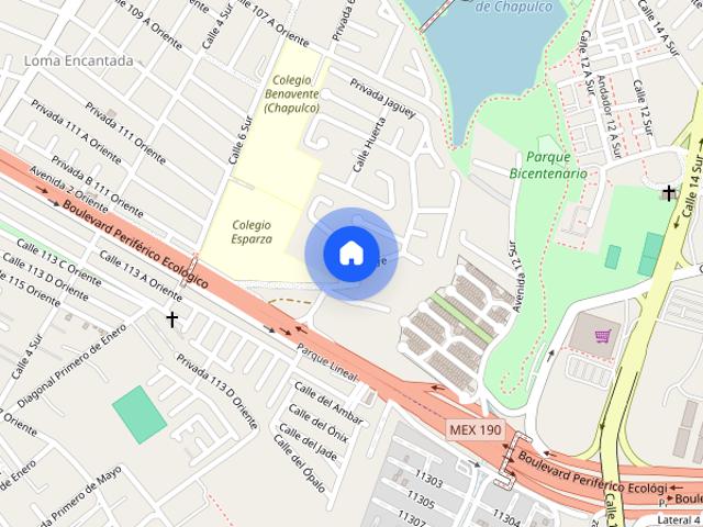 Renta departamento en 1 #1, Colonia Rancho Chapulco, C.P. 72474