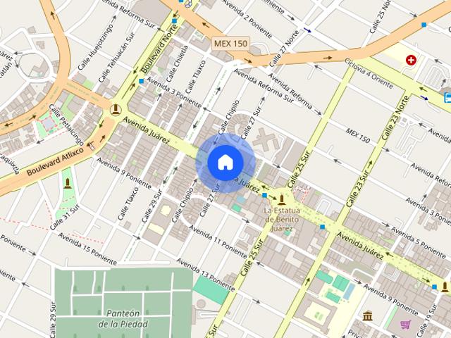 Renta departamento en 27 sur #818, Colonia La Paz, C.P. 72160