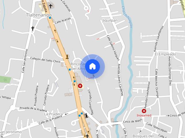 Renta departamento en C. Acacias 132, La Pradera, 62175 Cuernavaca, Mor. #132, Colonia Lomas de La Pradera, C.P. 62175