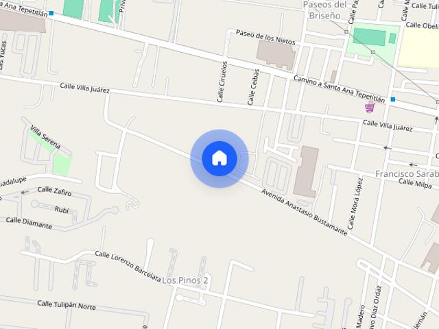 Renta departamento en C. Anastasio Bustamante 1400, Francisco Sarabia, 45236 Zapopan, Jal. #1400, Colonia Los Mirasoles, C.P. 45236