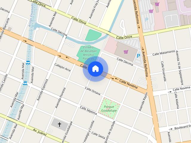 Renta departamento en C. Primer Ayuntamiento #2138 1 Col. Hidalgo, Colonia Nueva Ensenada, C.P. 22880