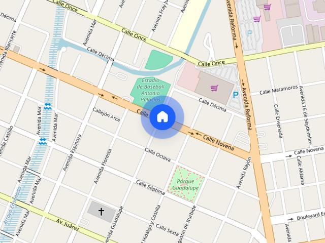 Renta departamento en C. Primer Ayuntamiento #2138 1 Col. Hidalgo, Colonia Nueva Ensenada, C.P. 22880