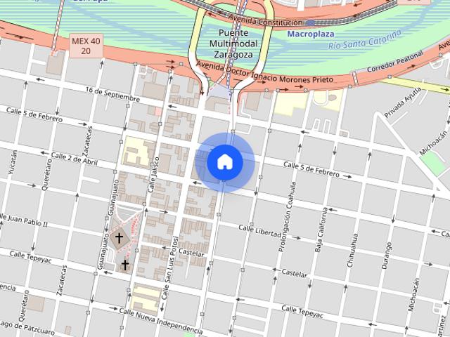 Renta departamento en, Colonia Centro, C.P. 64720