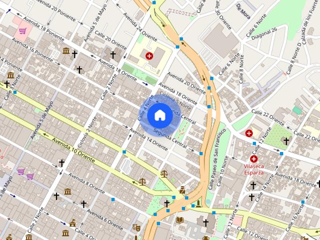 Renta departamento en, Colonia San Francisco, C.P. 72000