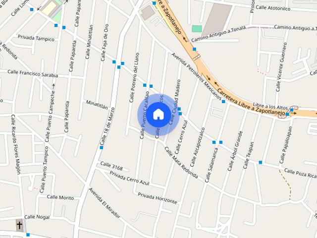 Renta departamento en, Colonia San Pedrito, C.P. 45625