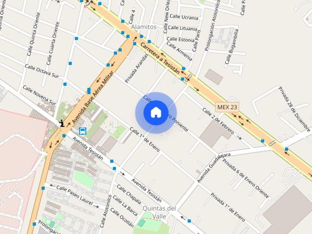 Renta departamento en Calle Atotonilco #316, Colonia Nuevo México, C.P. 45138